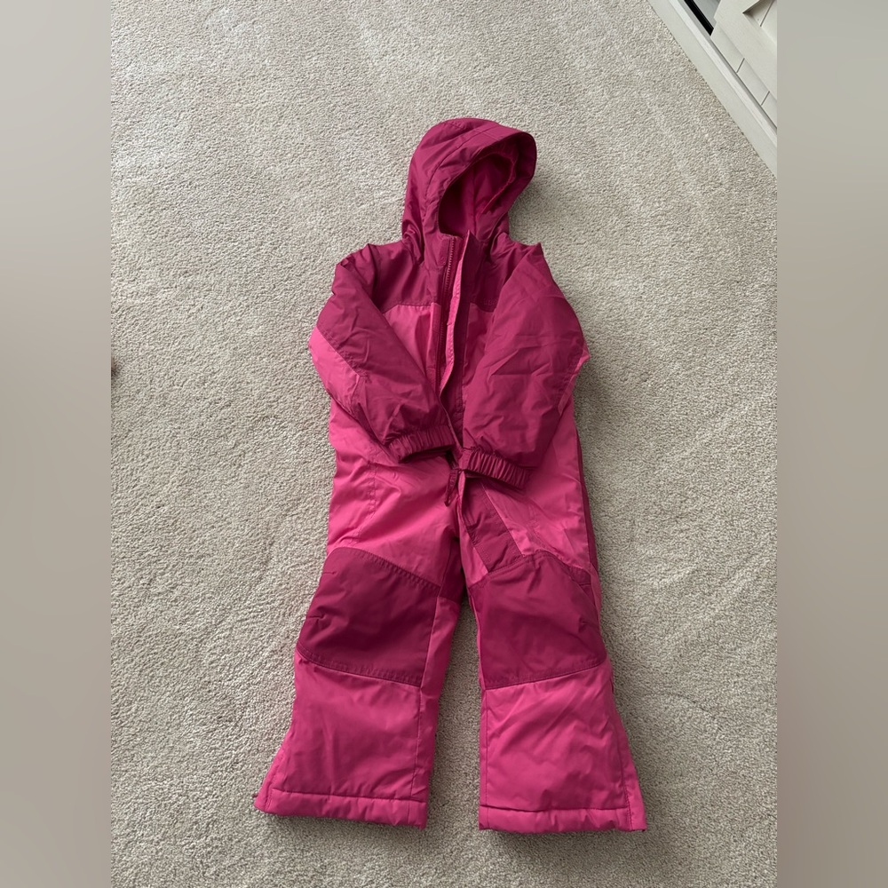 Girls LL Bean Hooded Snowsuit